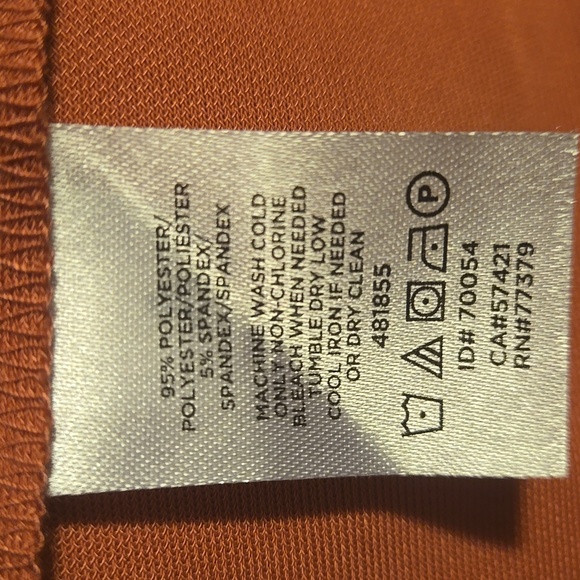 NWT Ann Taylor Long Sleeve Women's Size XS Color Orange - Picture 10 of 10